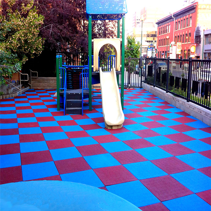 PLAYGROUND RUBBER TILES
